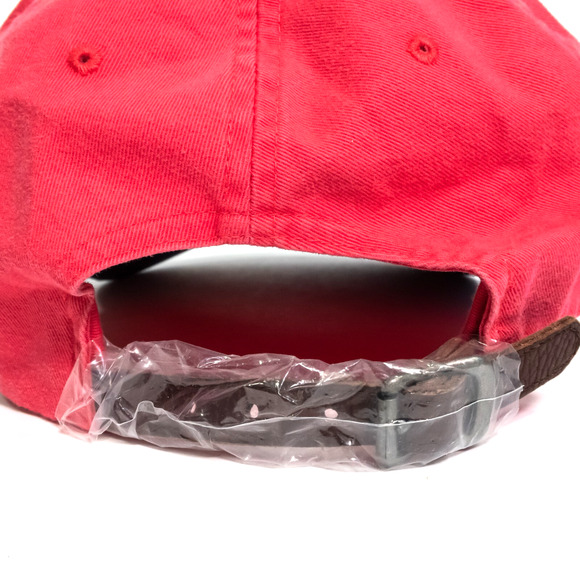 Polo Ralph Lauren Vintage Equestrian Embroidered Crest Hat Leather Strap NWT - Picture 9 of 13